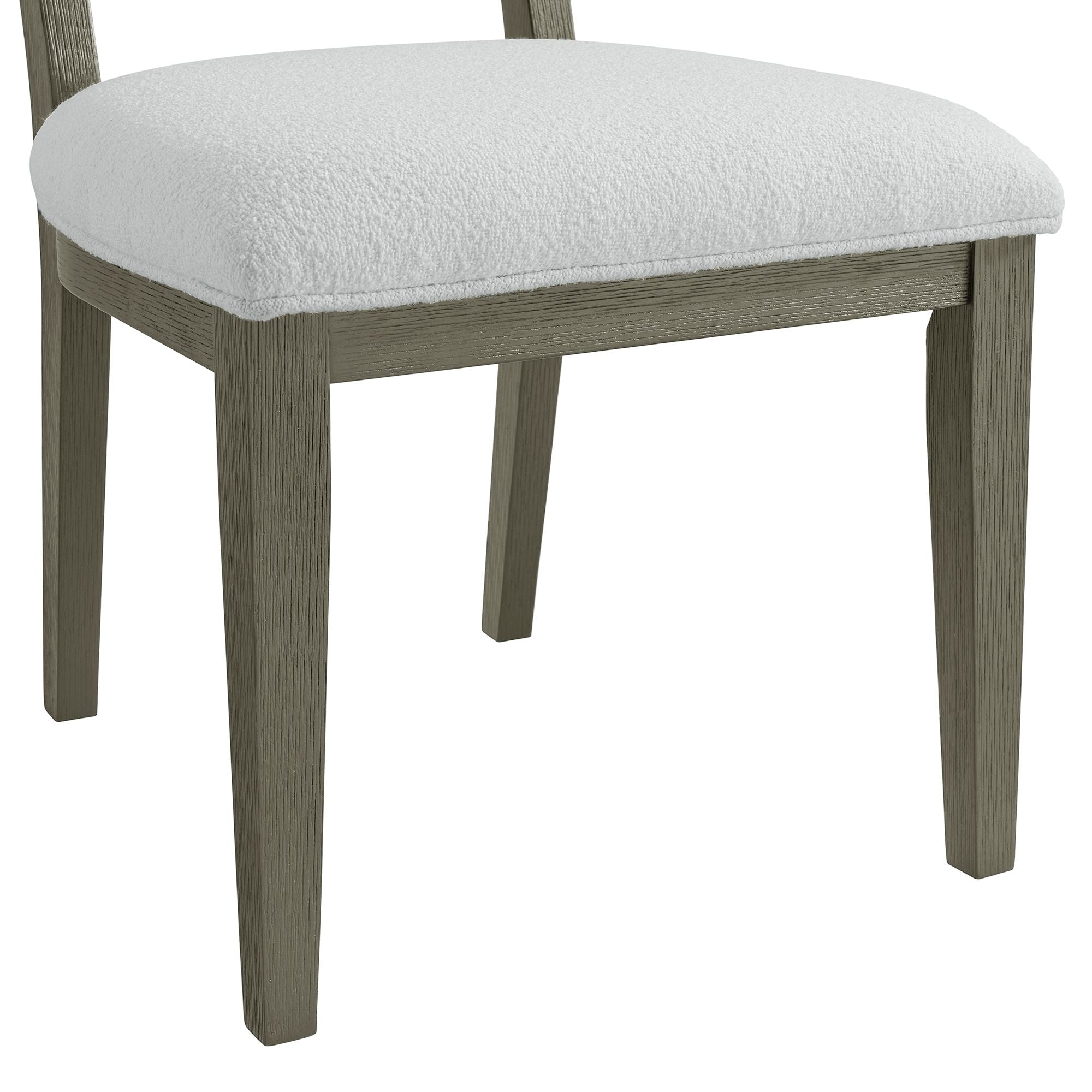 Versailles-Contemporary-Round-Back-Dining-Chair-With-Boucle-White-in-Grey-(2-Per-Carton)