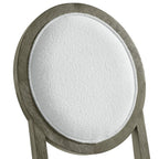 Versailles-Contemporary-Round-Back-Dining-Chair-With-Boucle-White-in-Grey-(2-Per-Carton)