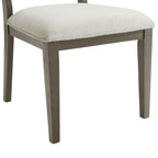 Versailles-Contemporary-Square-Back-Dining-Chair-With-Boucle-White-in-Grey-(2-Per-Carton)
