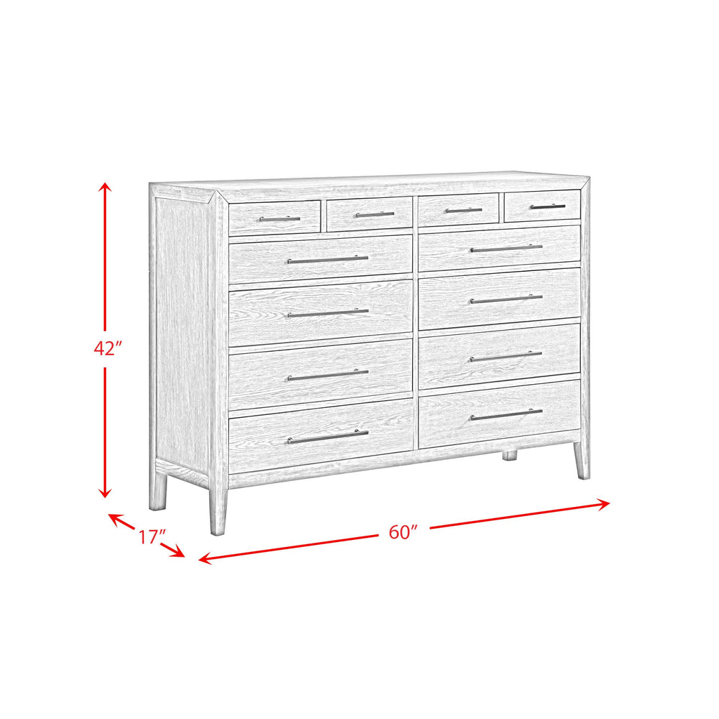 Versailles-Contemporary-12-Drawer-Dresser-in-Grey