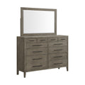 Versailles-Contemporary-12-Drawer-Dresser-&-Mirror-Set-in-Grey