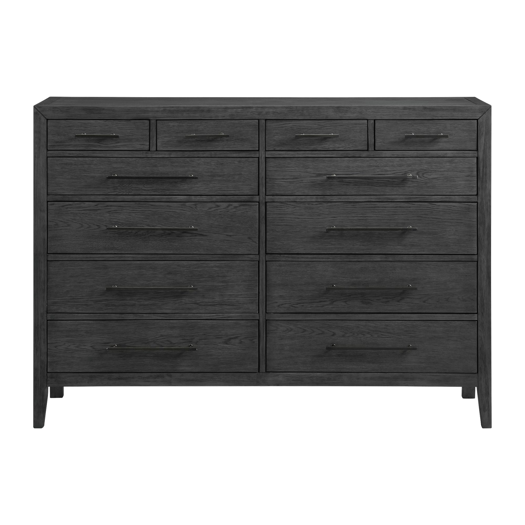 Versailles-Contemporary-12-Drawer-Dresser-in-Black