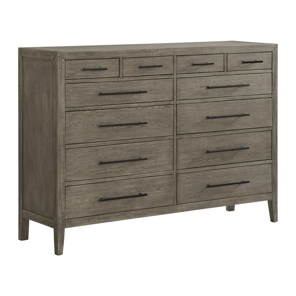 Versailles-Contemporary-12-Drawer-Dresser-in-Grey