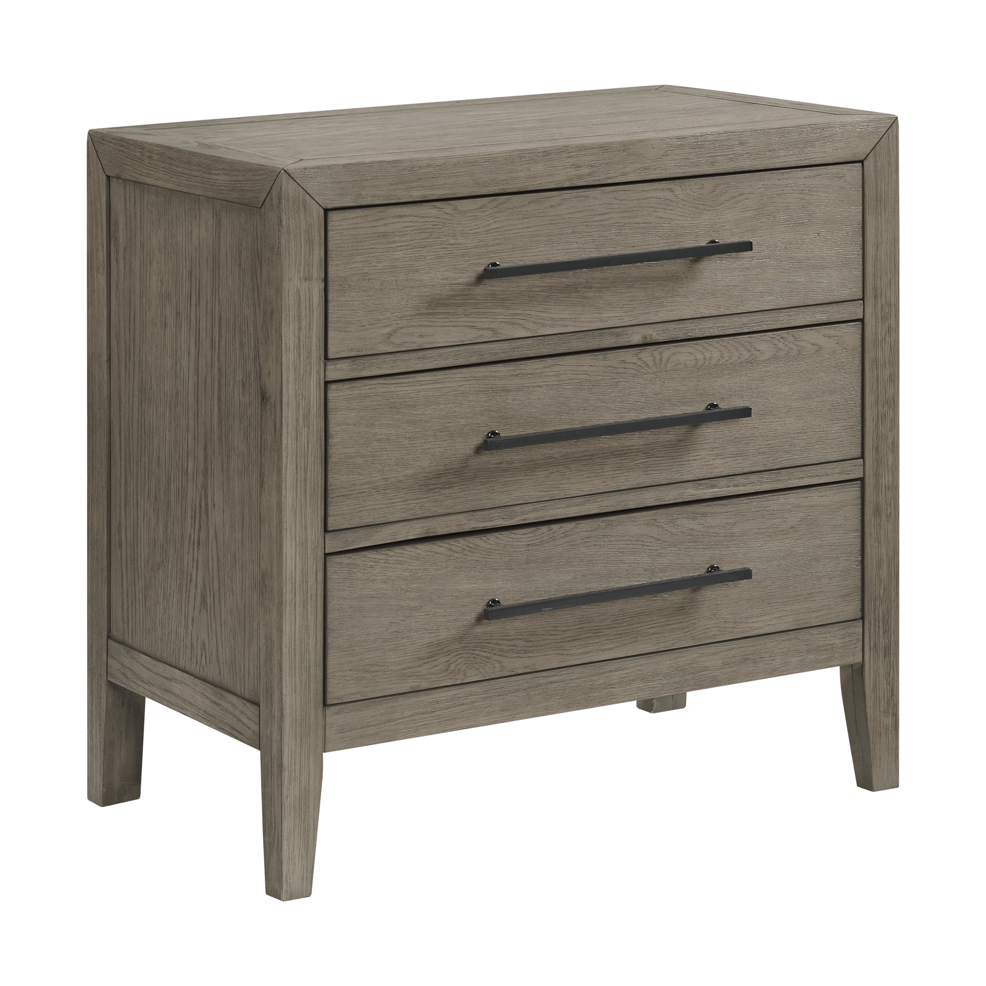 Versailles-Contemporary-3-Drawer-Nightstand-in-Grey