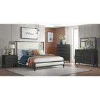 Versailles-Contemporary-5-Drawer-Chest-in-Black
