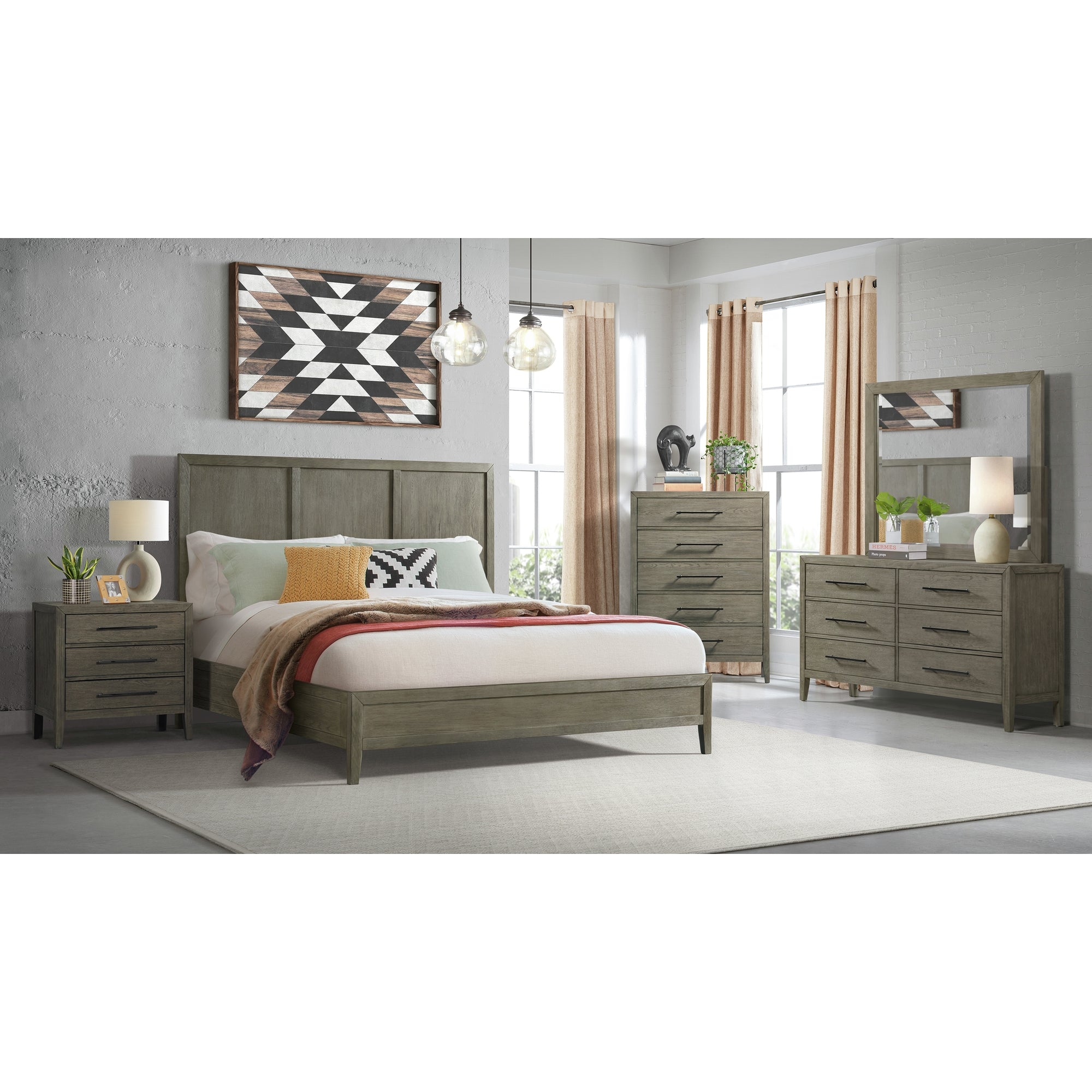 Versailles-Contemporary-Queen-Bed-with-Low-Footboard-in-Grey