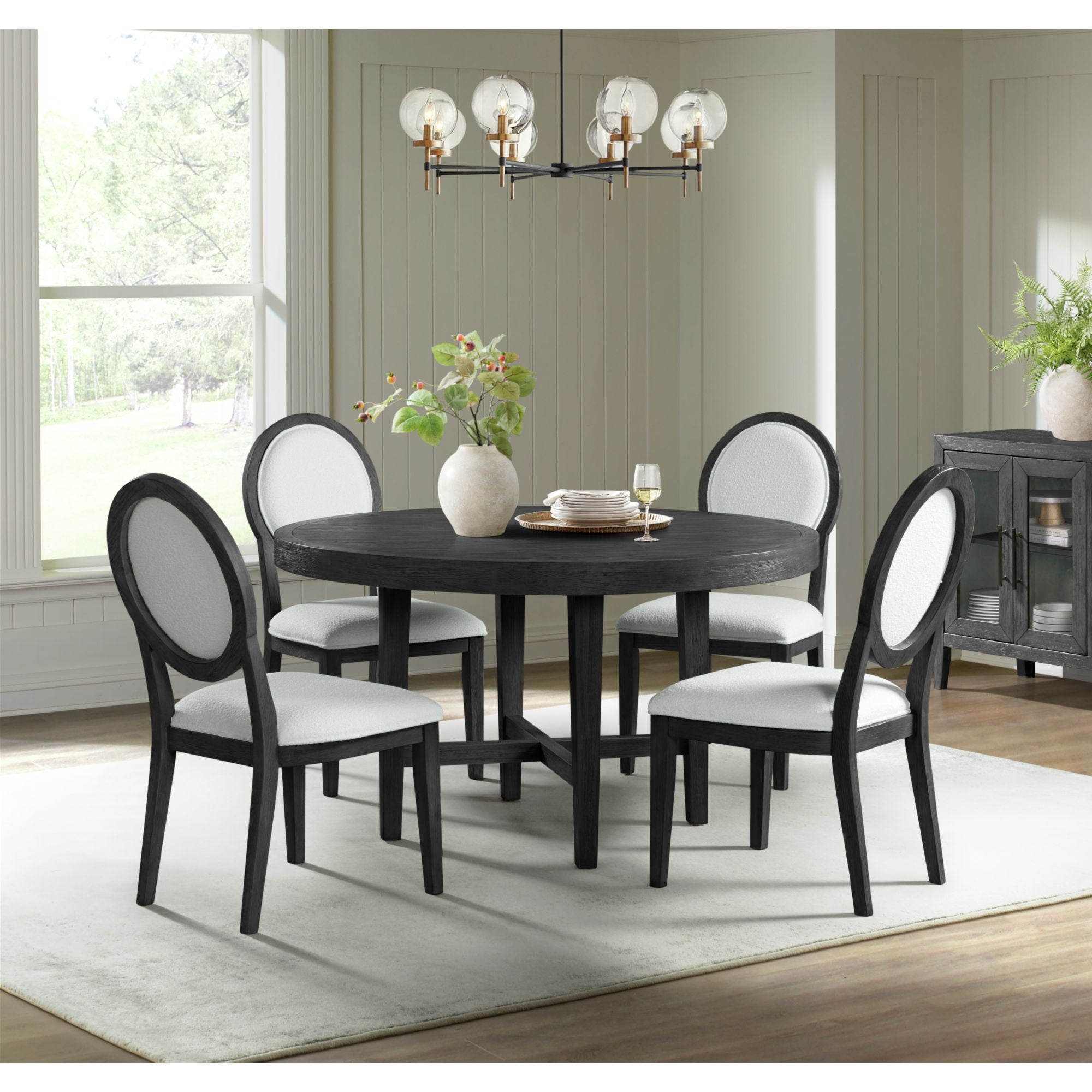 Versailles-Contemporary-Round-Dining-Table-in-Black