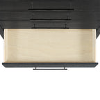 Versailles-Contemporary-5-Drawer-Chest-in-Black