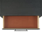 Versailles-Contemporary-5-Drawer-Chest-in-Black