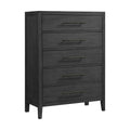 Versailles-Contemporary-5-Drawer-Chest-in-Black