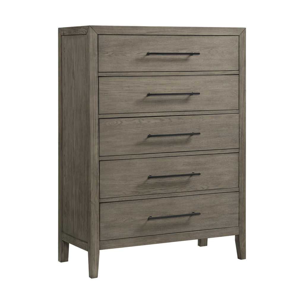 Versailles-Contemporary-5-Drawer-Chest-in-Grey