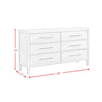 Versailles-Contemporary-6-Drawer-Dresser-in-Grey