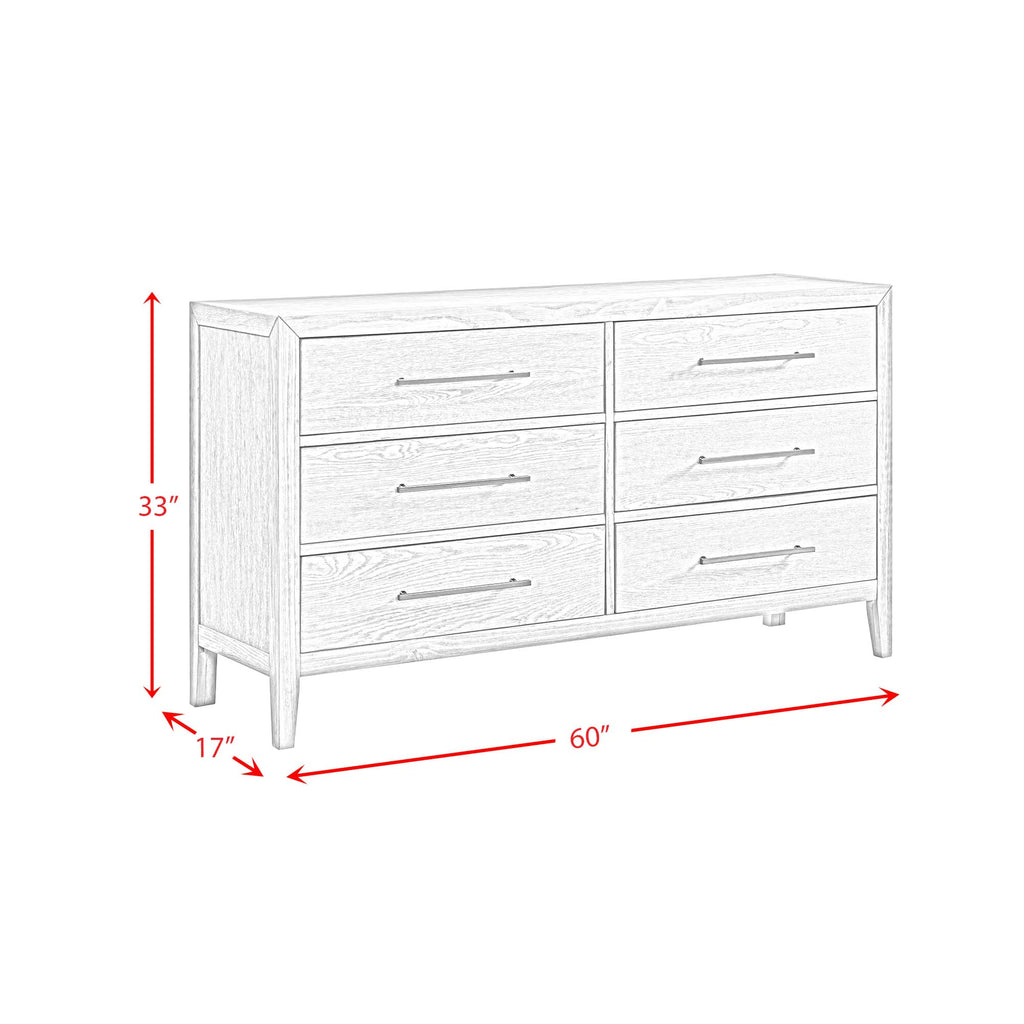 Versailles-Contemporary-6-Drawer-Dresser-in-Black
