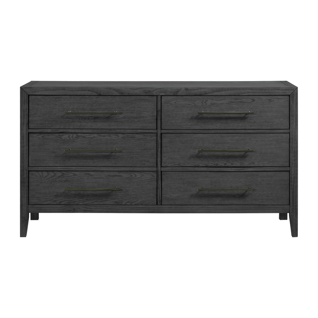 Versailles-Contemporary-6-Drawer-Dresser-in-Black