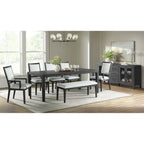 Versailles-Contemporary-Arm-Chair-with-Boucle-White-Fabric-in-Black-(2-Per-Carton)