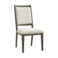 Versailles-Contemporary-Square-Back-Dining-Chair-With-Boucle-White-in-Grey-(2-Per-Carton)
