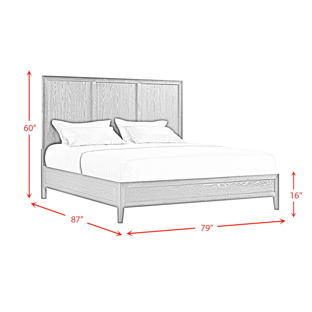 Versailles-Contemporary-King-Bed-with-Low-Footboard-in-Grey