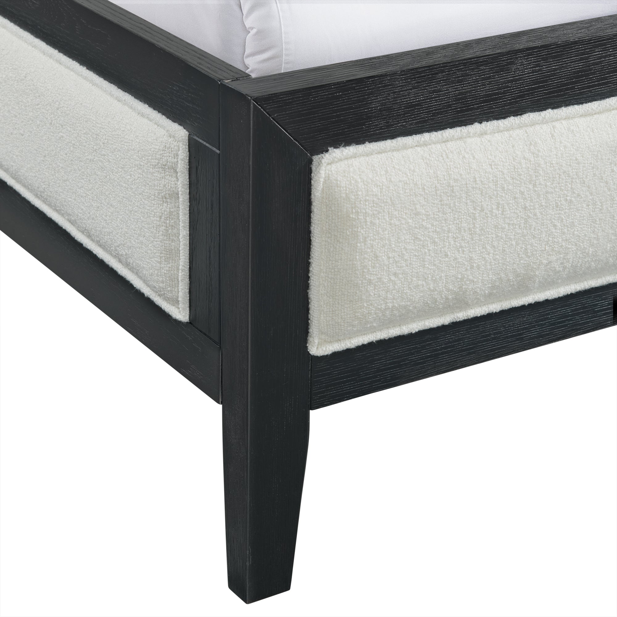 Versailles-Contemporary-Queen-White-Fabric-Panel-Bed-with-Low-Footboard-in-Black
