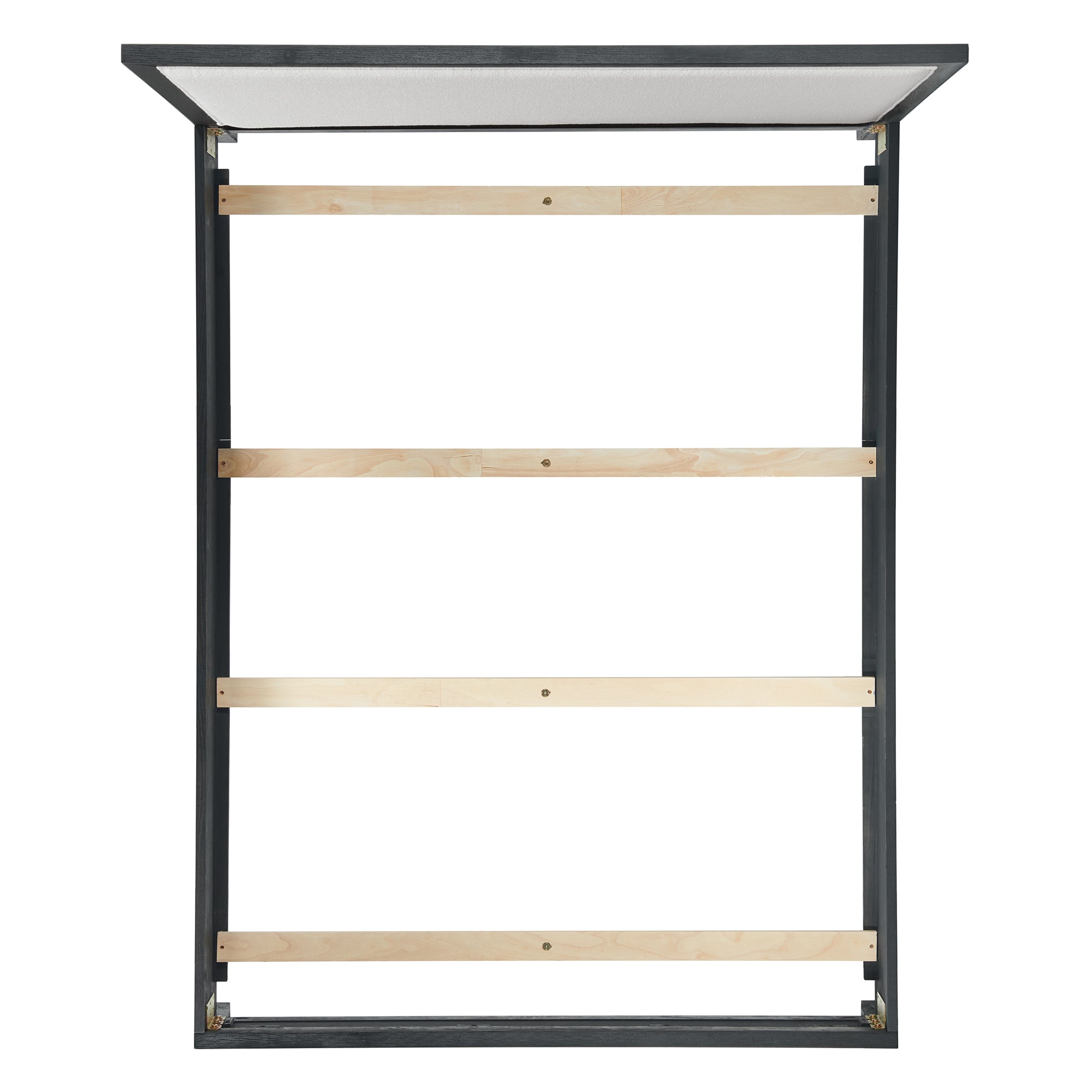 Versailles-Contemporary-Queen-White-Fabric-Panel-Bed-with-Low-Footboard-in-Black