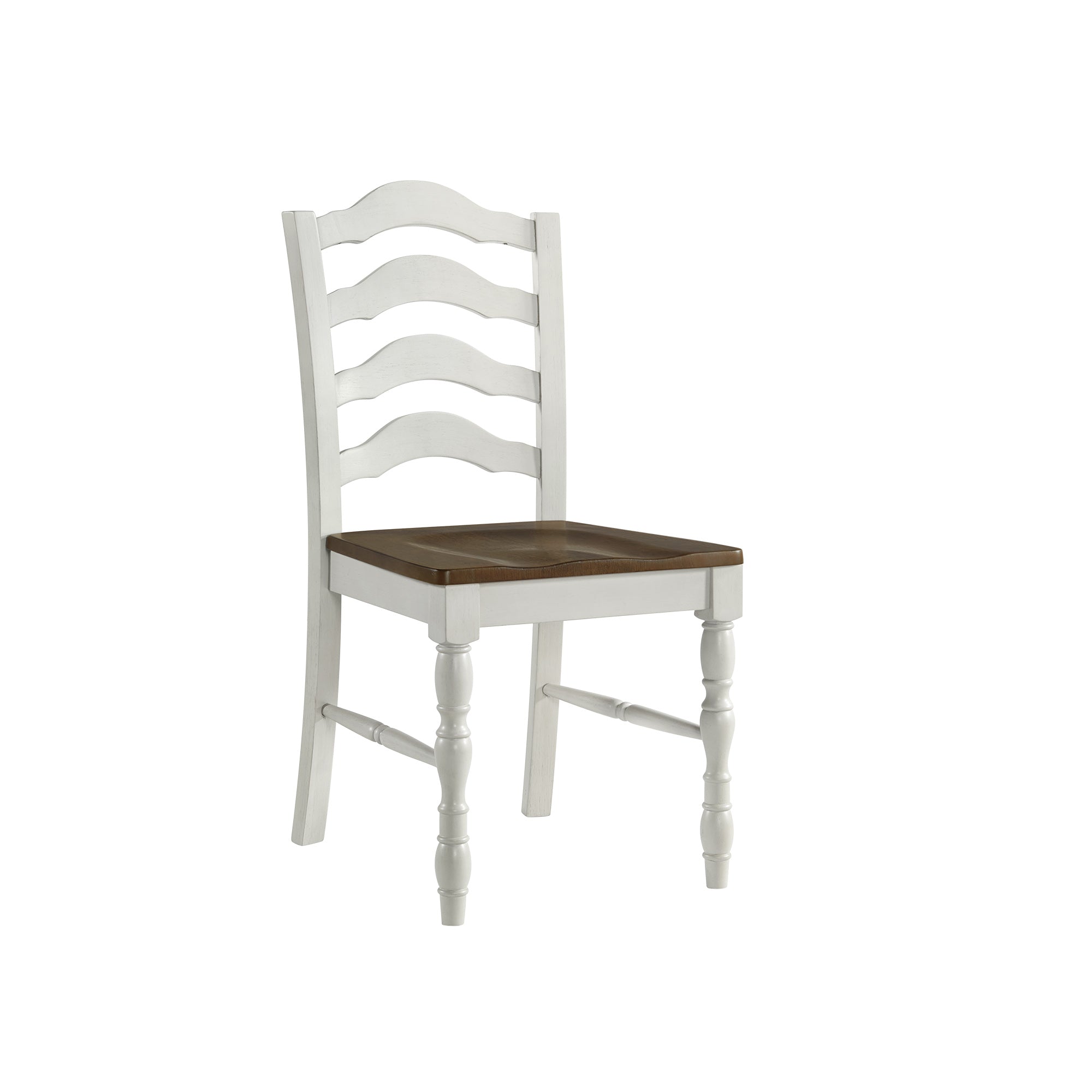 Vesta-5PC-Dining-Set-with-Brown-Top-in-White