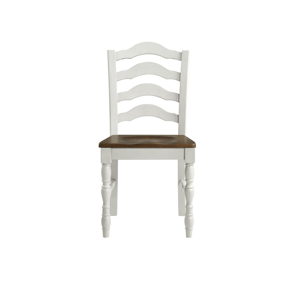 Vesta-5PC-Dining-Set-with-Brown-Top-in-White