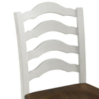Vesta-5PC-Dining-Set-with-Brown-Top-in-White