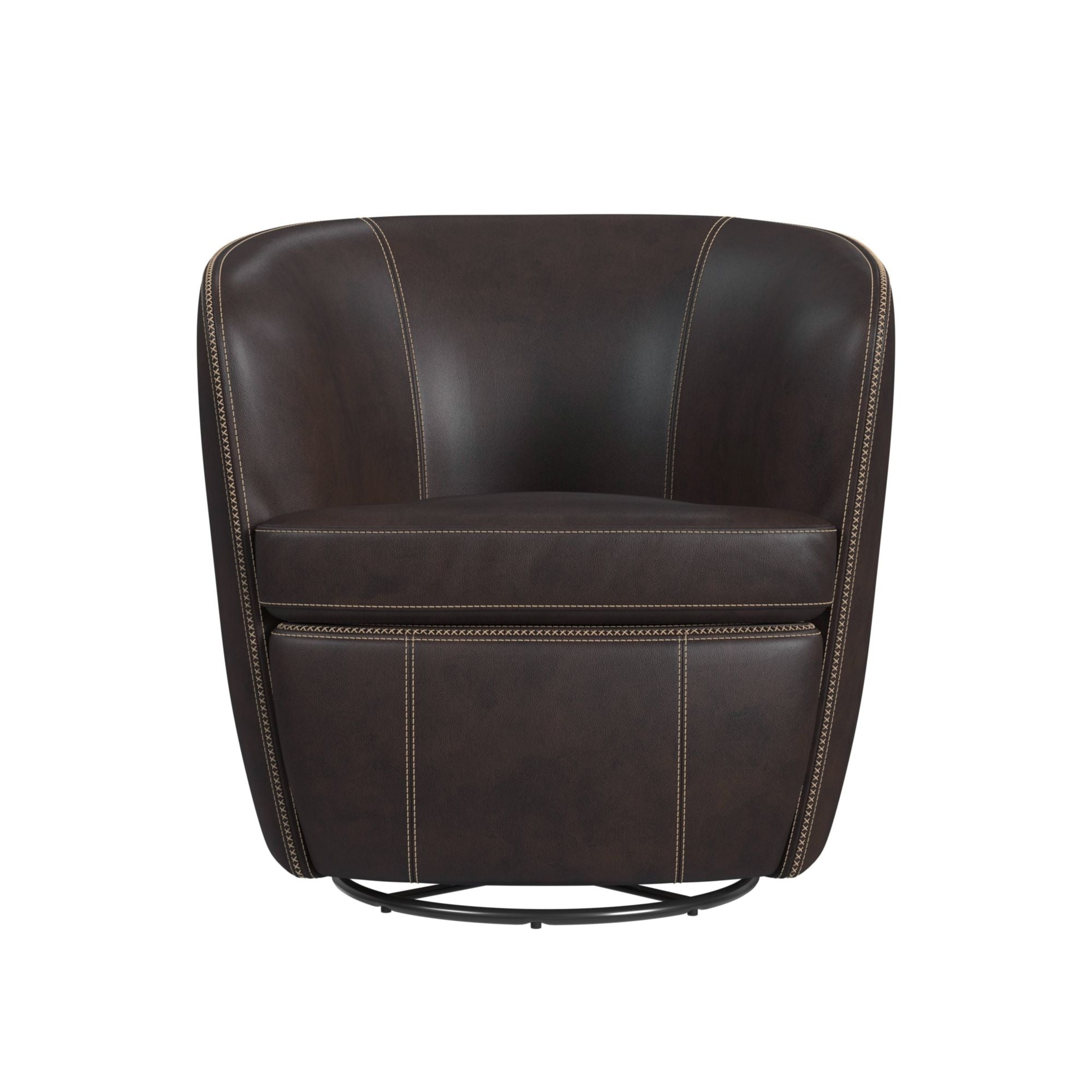 Vito-Swivel-Chair-in-Pebble-Brown