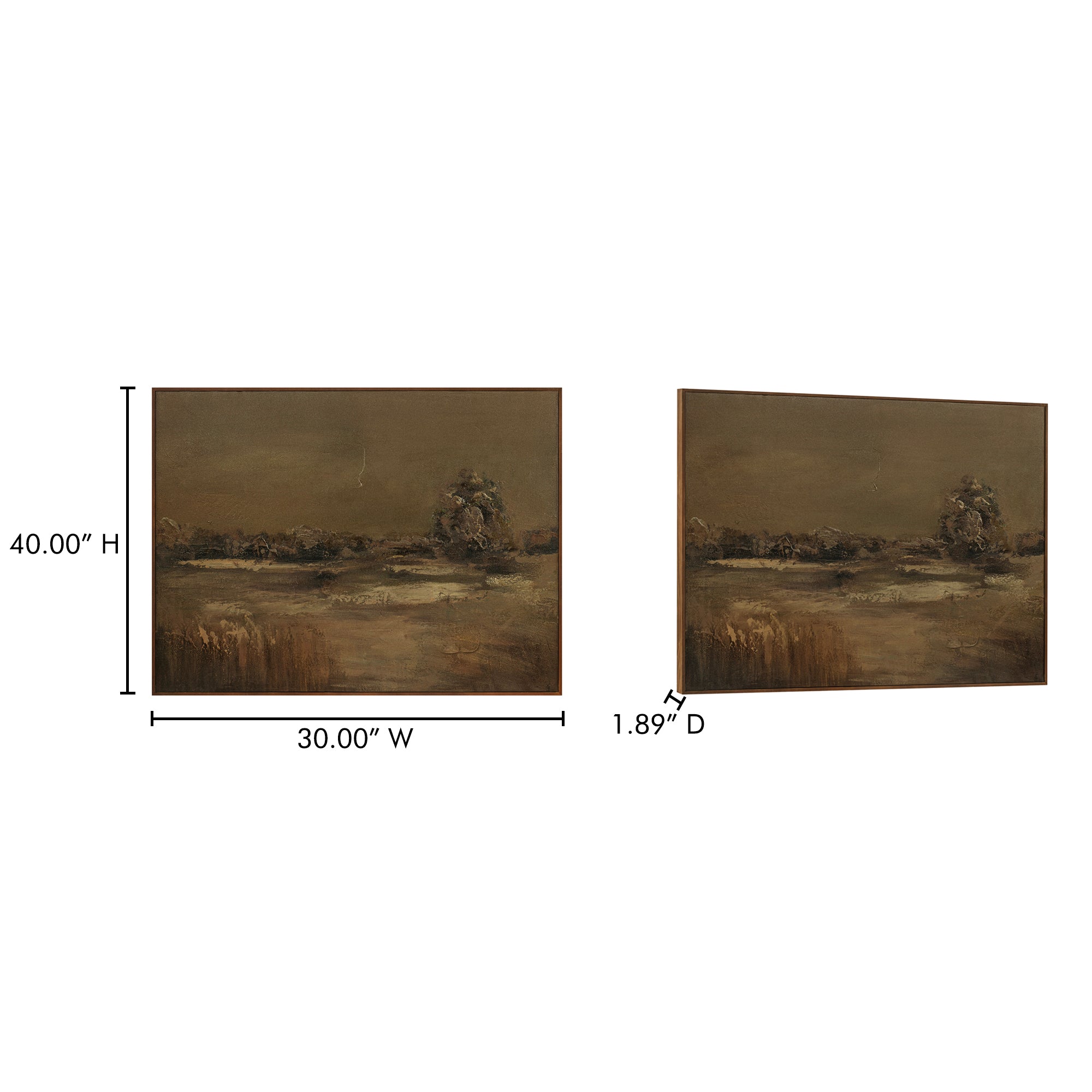 Ode Framed Painting