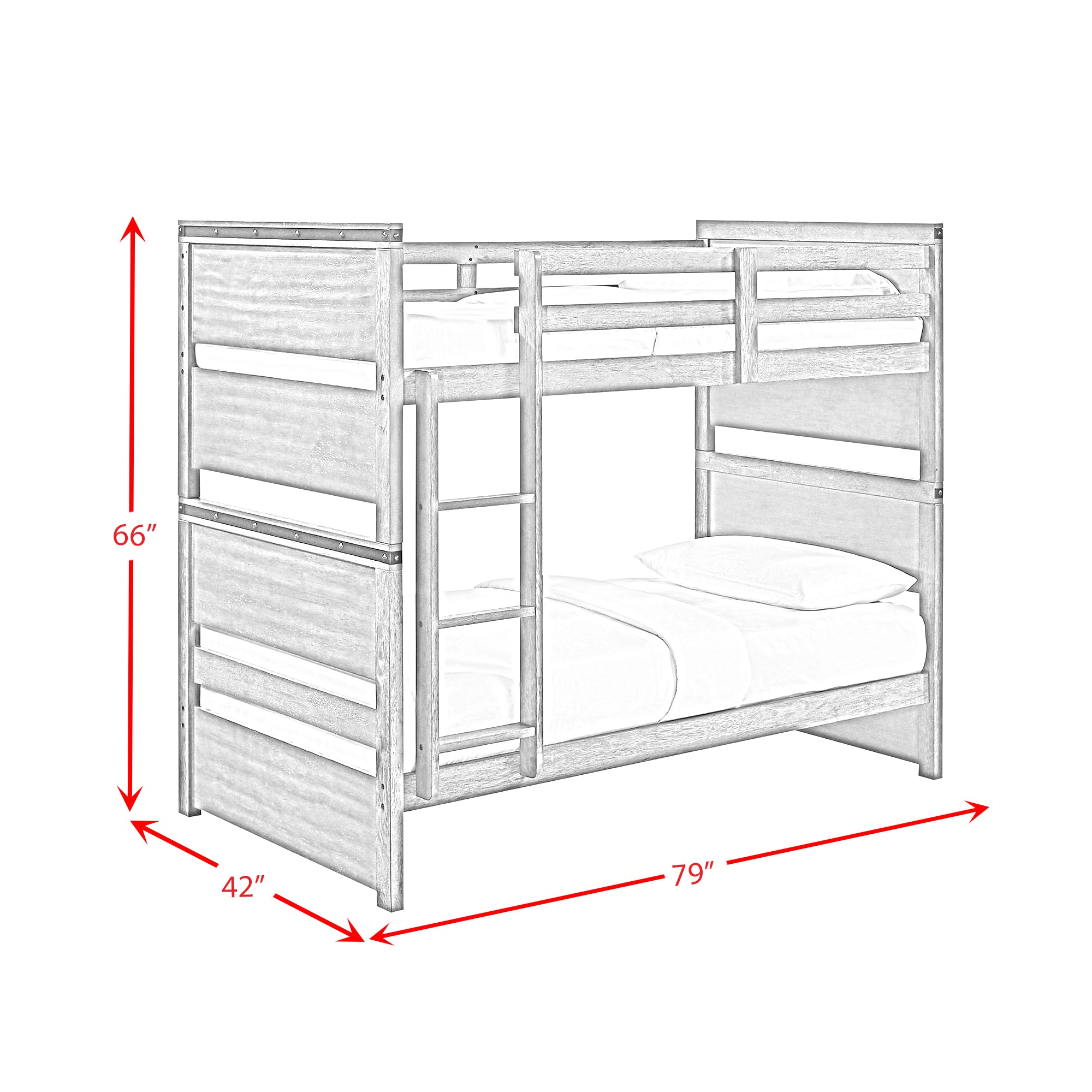 Wade Twin Over Twin Bunk
