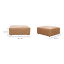 Form Ottoman Sonoran Tan Leather