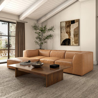 Form Nook Modular Sectional Sonoran Tan Leather