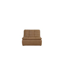 Lino Slipper Chair Tan Leather