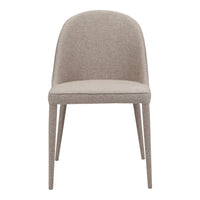 Burton Dining Chair Light Grey - Set Of Two