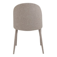 Burton Dining Chair Light Grey - Set Of Two