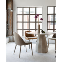 Burton Dining Chair Light Grey - Set Of Two