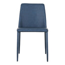 Nora Dining Chair Ocean Cavern Grey Vegan Leather - Set Of Two
