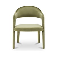 Martens Dining Chair Green Velvet