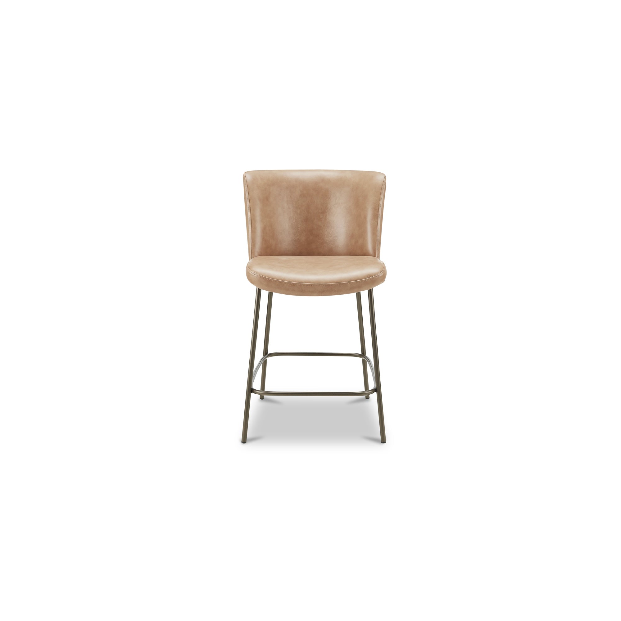 Early Counter Stool Tan Leather