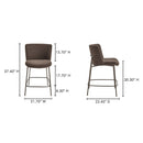 Early Counter Stool Dark Brown