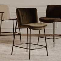 Early Bar Stool Dark Brown