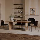 Danny Dining Chair Dark Brown Set of Two