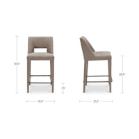 Joyce Counter Stool Light Brown