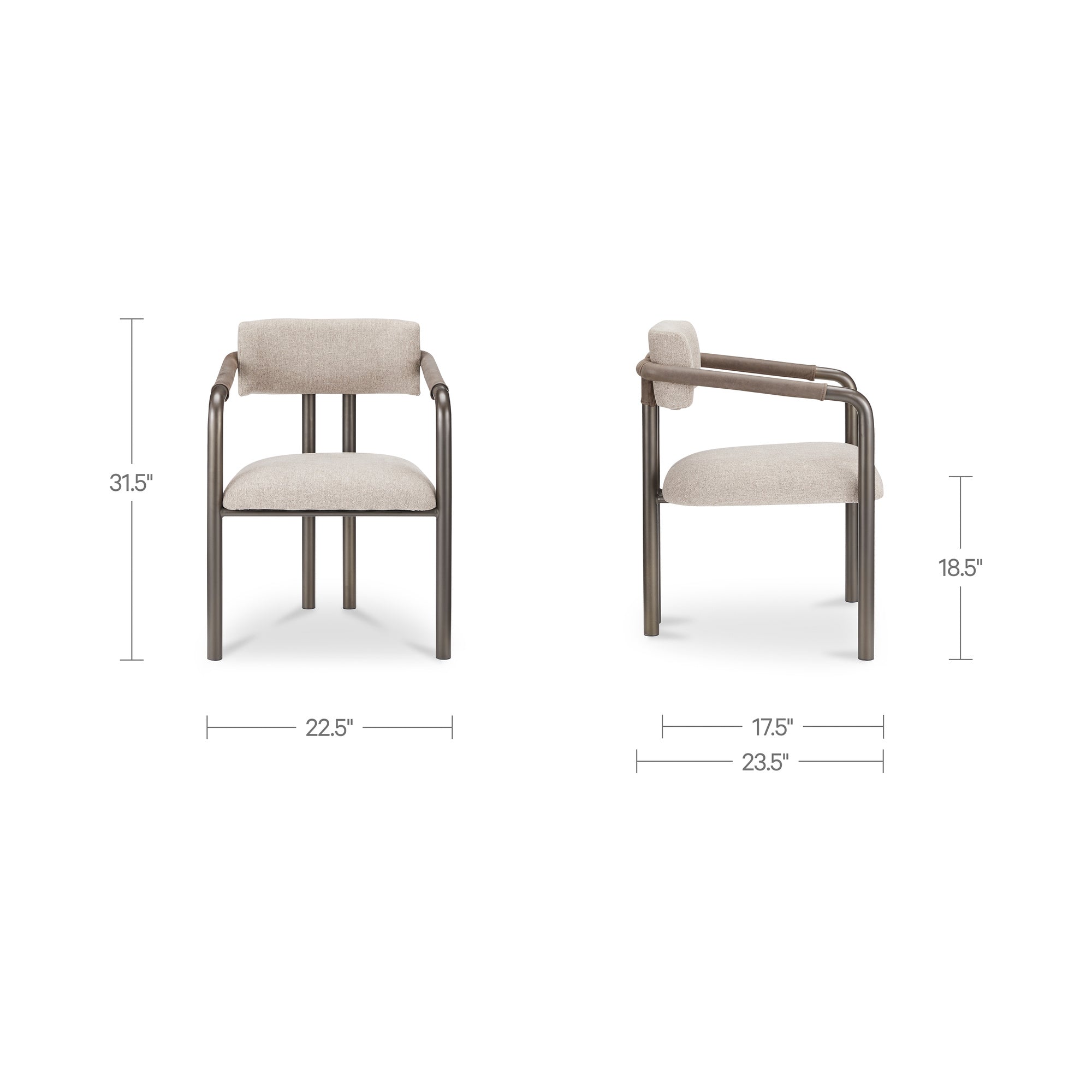 Cassidy Dining Chair Light Brown