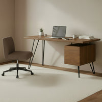 Sally Office Chair Light Brown