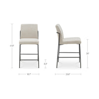 Danny Counter Stool Ivory