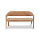 Martens Dining Bench Tan Leather