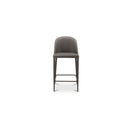 Burton Counter Stool Grey Vegan Leather