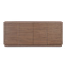Round Off Sideboard Walnut Brown