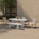 Rocca Dining Table Cream