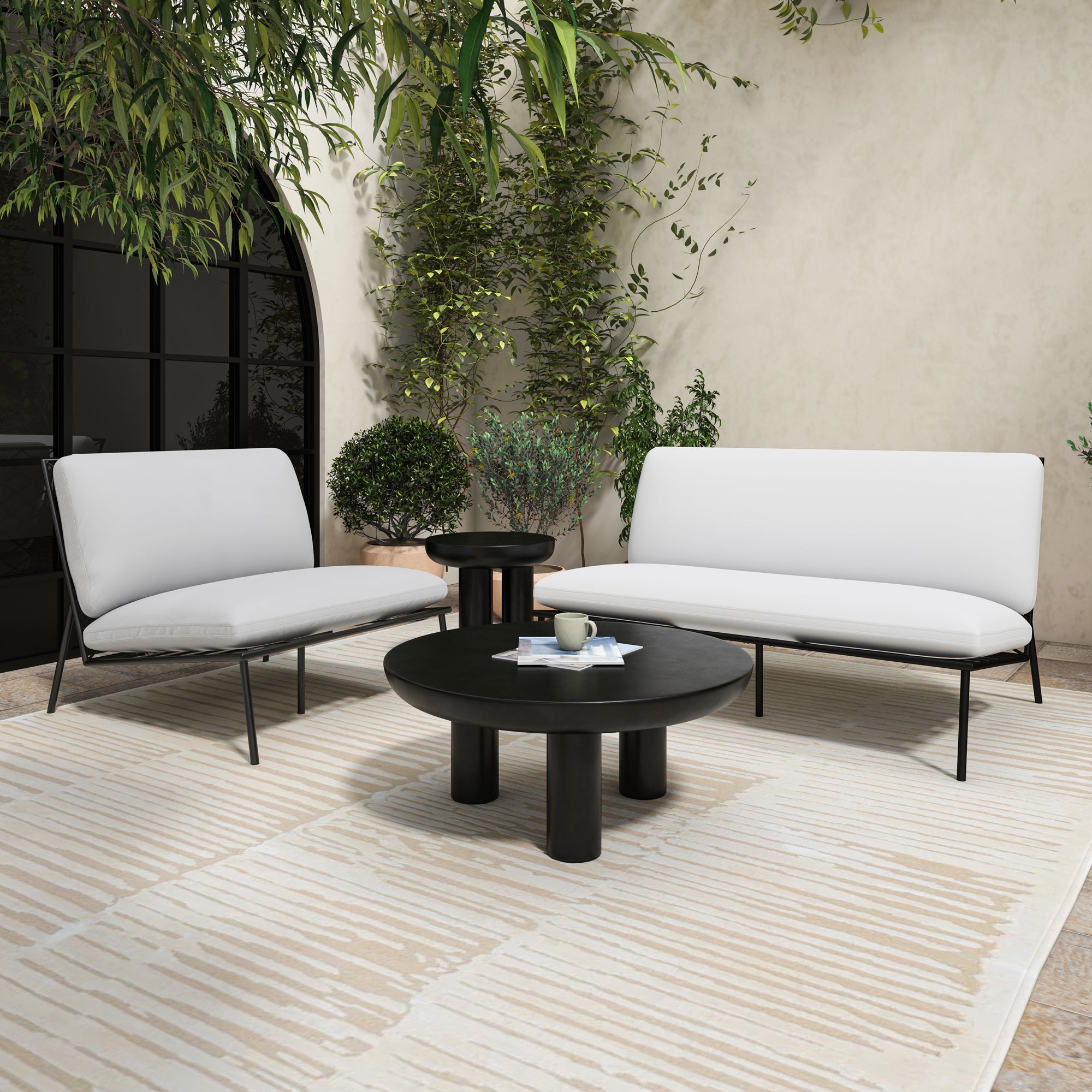 Rocca Side Table Black